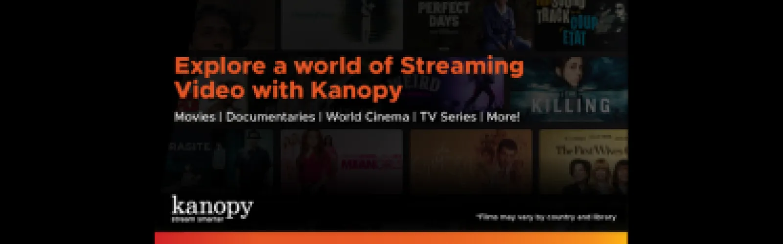 Explore a World of Streaming Video on Kanopy