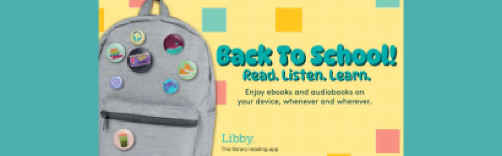 Back to School - read, listen, learn on Libby